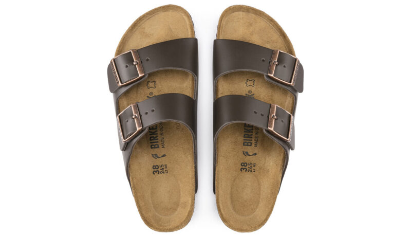 Preţ Birkenstock Arizona Natural Leather Narrow Fit