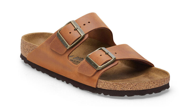 Birkenstock Arizona Natural Leather Oiled Narrow Fit