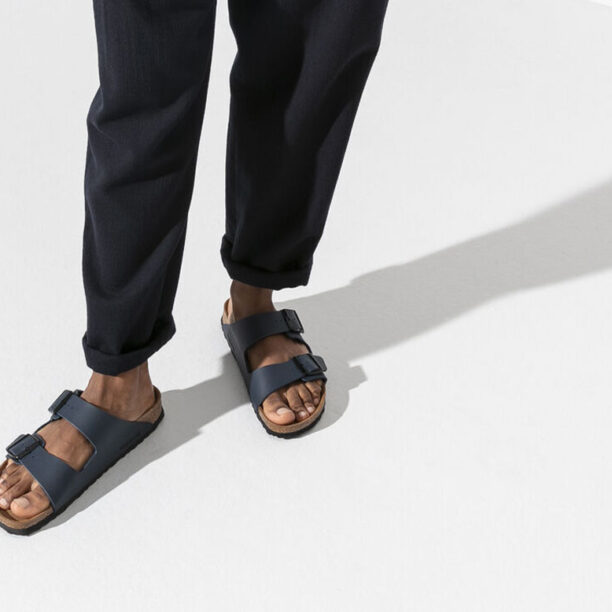 Original Birkenstock Arizona Navy Narrow Fit