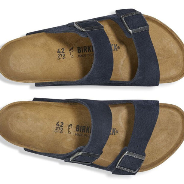 Original Birkenstock Arizona Nubuck Leather Narrow Fit