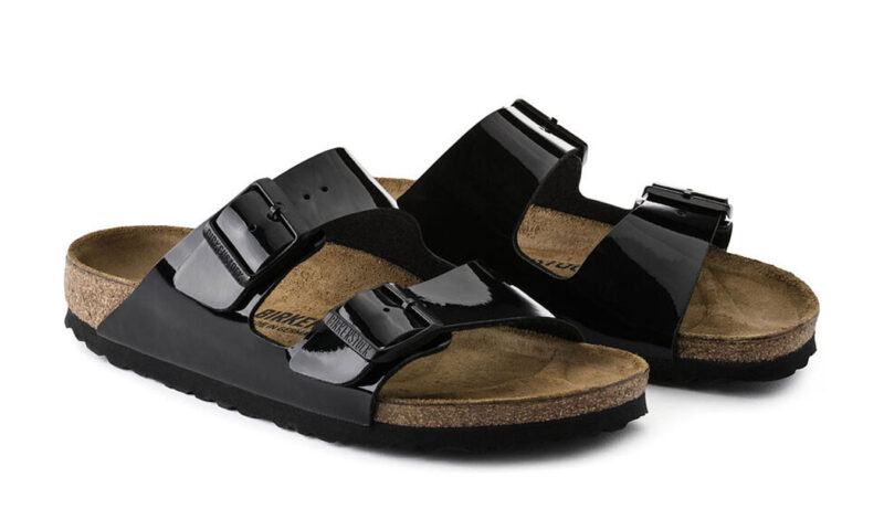 Cumpăra Birkenstock Arizona Patent Black Narrow Fit