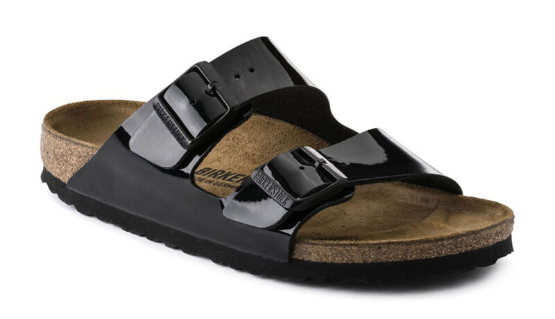 Birkenstock Arizona Patent Black Narrow Fit