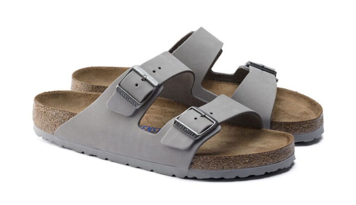 Preţ Birkenstock Arizona SFB Nubuck Leather Narrow Fit