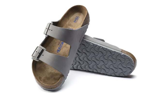 Birkenstock Arizona SFB Nubuck Leather Narrow Fit - imagine 6