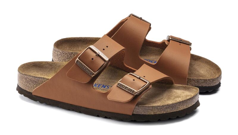 Preţ Birkenstock Arizona Soft Footbed Birko-Flor Narrow Fit