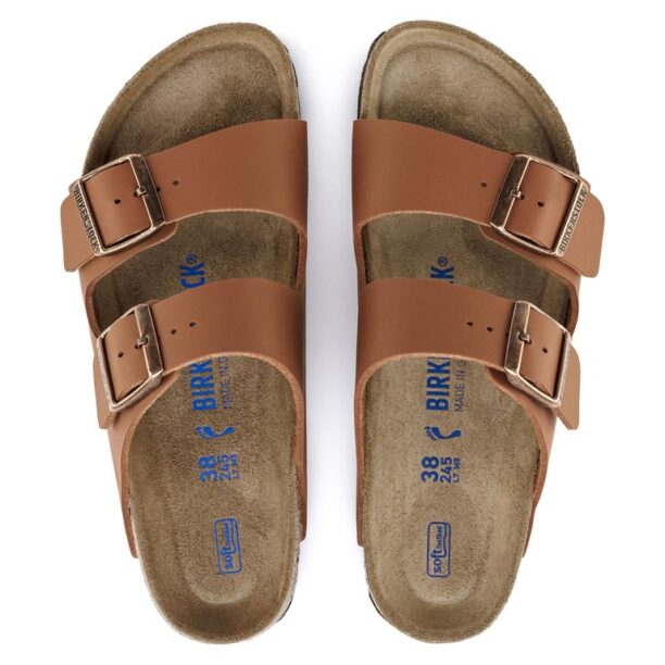 Original Birkenstock Arizona Soft Footbed Birko-Flor Narrow Fit