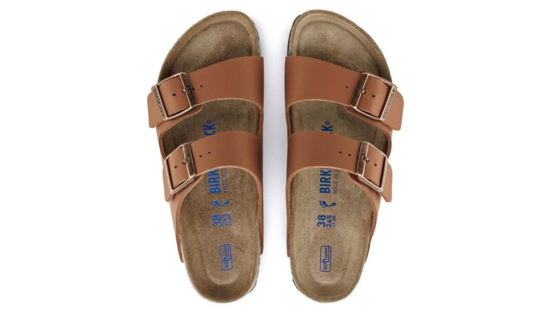 Original Birkenstock Arizona Soft Footbed Birko-Flor Narrow Fit