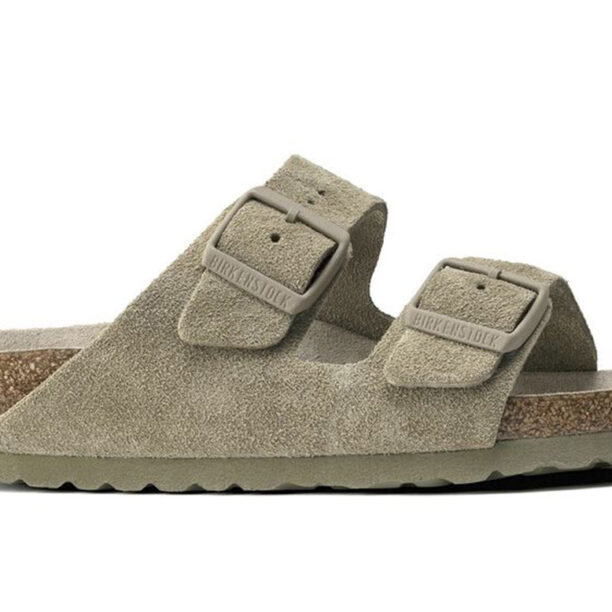 Birkenstock Arizona Soft Footbed Suede Leather Narrow Fit preţ