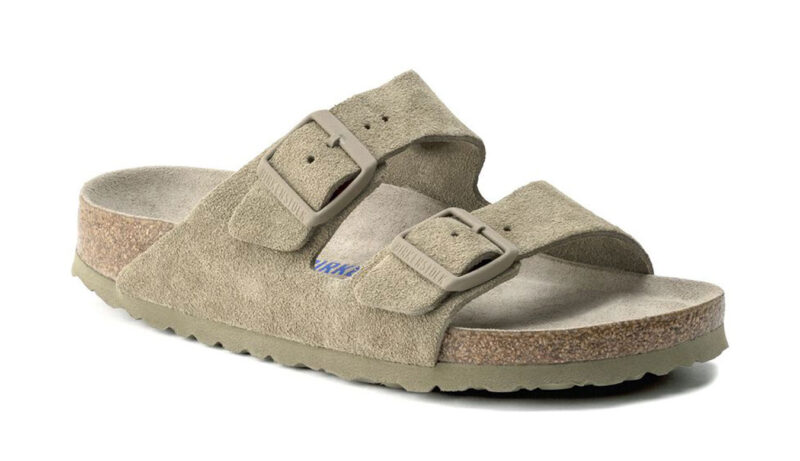 Birkenstock Arizona Soft Footbed Suede Leather Narrow Fit