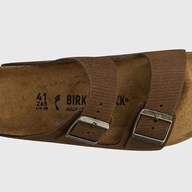 Preţ Birkenstock Arizona Suede Corduroy Narrow Fit