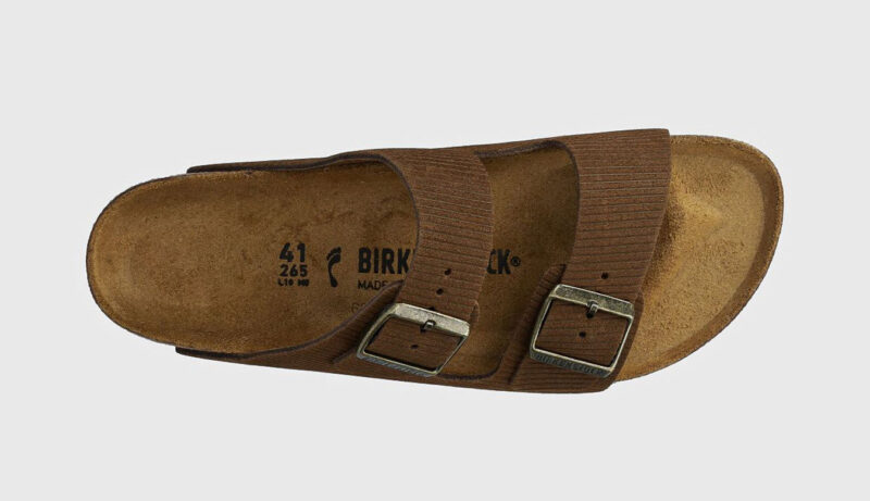 Preţ Birkenstock Arizona Suede Corduroy Narrow Fit