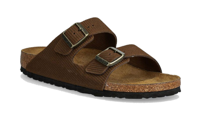 Birkenstock Arizona Suede Corduroy Narrow Fit