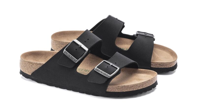 Preţ Birkenstock Arizona Vegan Birko-Flor Nubuck Narrow Fit