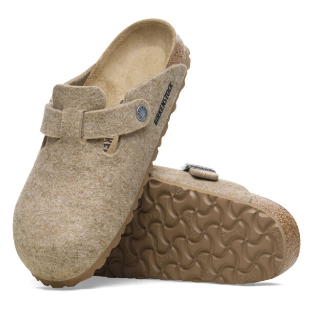 Preţ Birkenstock Boston BS Sandcastle Narrow Fit