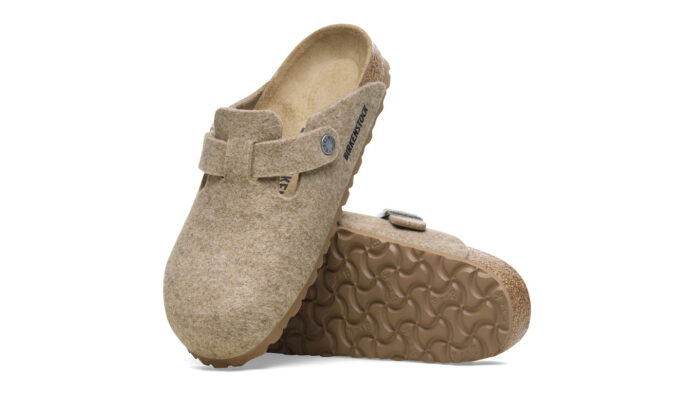 Preţ Birkenstock Boston BS Sandcastle Narrow Fit