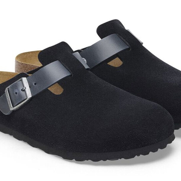 Cumpăra Birkenstock Boston Mixed Leather Regular Fit