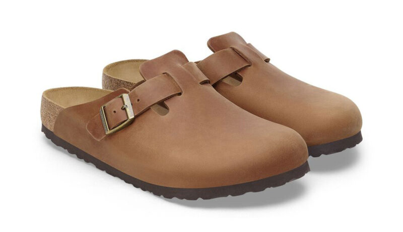 Preţ Birkenstock Boston Oiled Leather Regular Fit