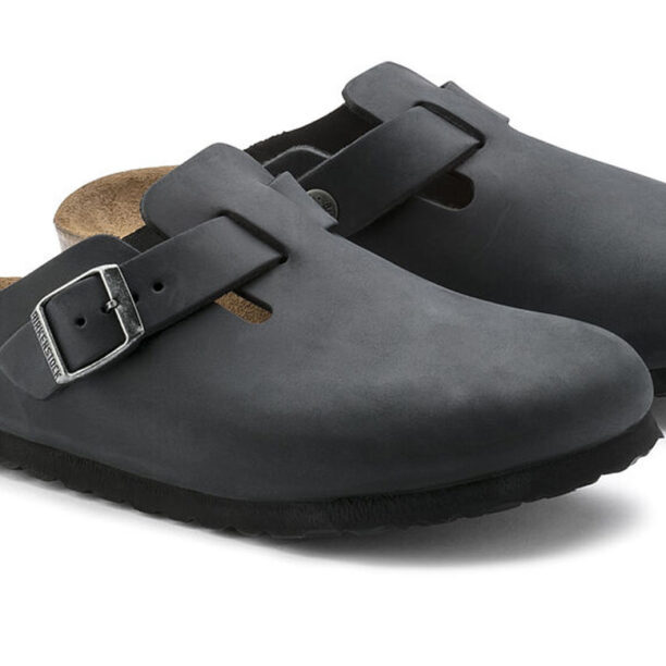 Preţ Birkenstock Boston Oiled Leather Regular Fit