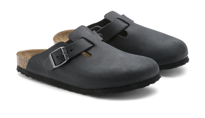 Preţ Birkenstock Boston Oiled Leather Regular Fit