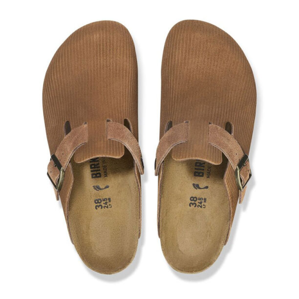 Cumpăra Birkenstock Boston Suede Embossed Narrow Fit