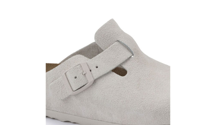 Birkenstock Boston Suede Leather Narrow Fit - imagine 6