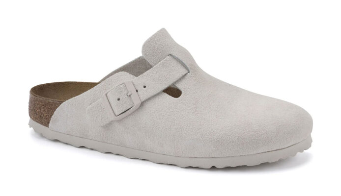 Birkenstock Boston Suede Leather Narrow Fit