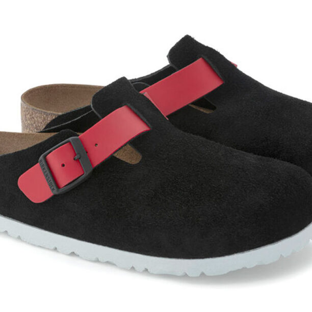 Cumpăra Birkenstock Boston Suede Leather Narrow fit