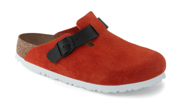 Birkenstock Boston Suede Leather Narrow fit