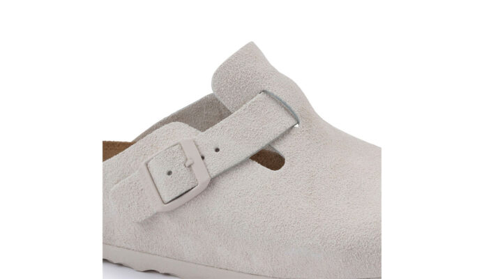 Birkenstock Boston Suede Leather Regular Fit - imagine 6