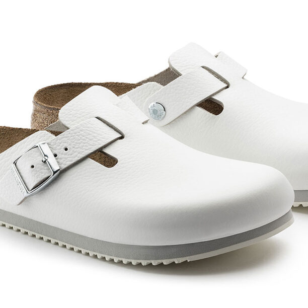 Cumpăra Birkenstock Boston Super Grip Leather Narrow Fit