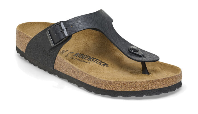 Birkenstock Gizeh BS Saffiano Black Regular Fit