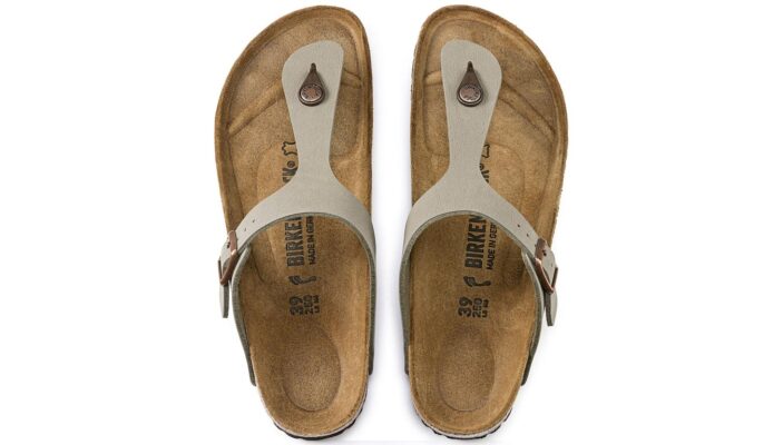 Original Birkenstock Gizeh Birko-Flor Nubuk Narrow Fit