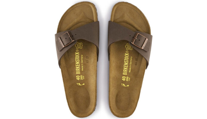 Original Birkenstock Madrid BF Nubuck Mocha Narrow Fit