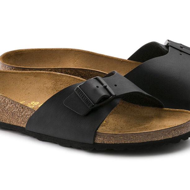 Birkenstock Madrid Black Narrow Fit preţ