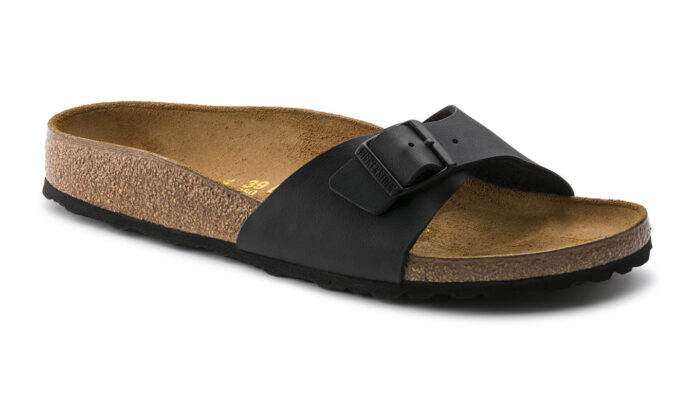 Birkenstock Madrid Black Narrow Fit