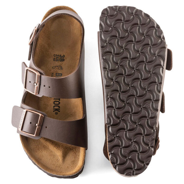 Original Birkenstock Milano BF Regular Fit Dark Brown