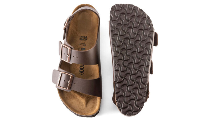 Original Birkenstock Milano BF Regular Fit Dark Brown