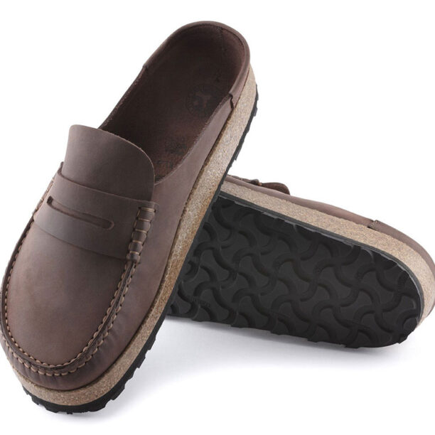 Cumpăra Birkenstock Naples Oiled Leather Narrow Fit