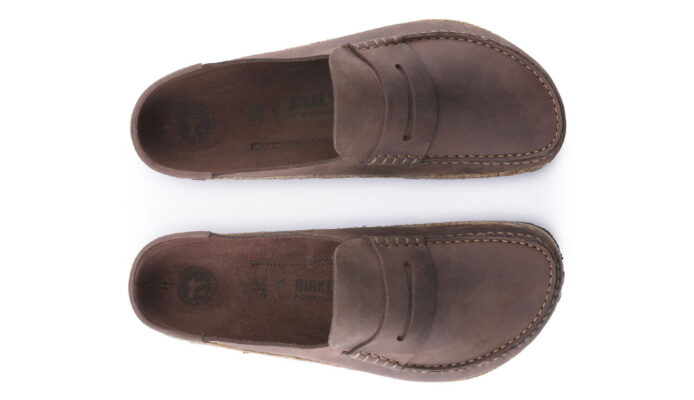 Original Birkenstock Naples Oiled Leather Narrow Fit