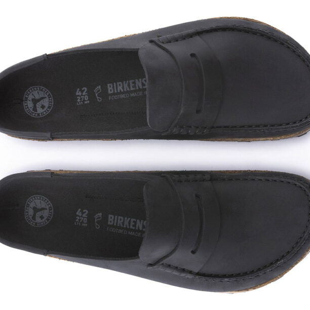 Original Birkenstock Naples Oiled Leather Narrow Fit