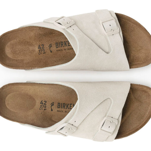 Original Birkenstock Zürich Suede Leather Regular Fit