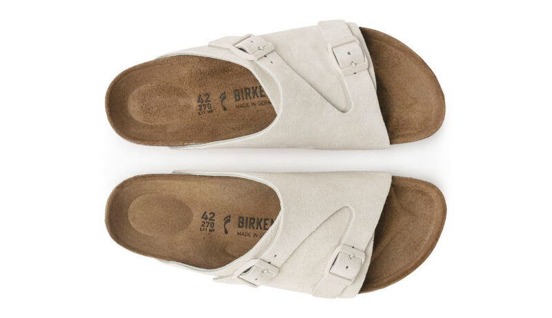 Original Birkenstock Zürich Suede Leather Regular Fit