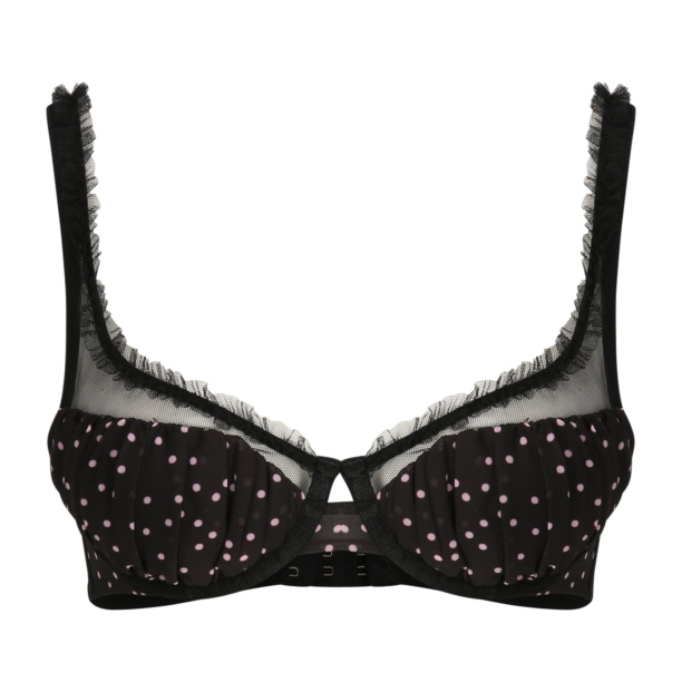 Boux Avenue Sutien 'SABRINA'  roz / negru