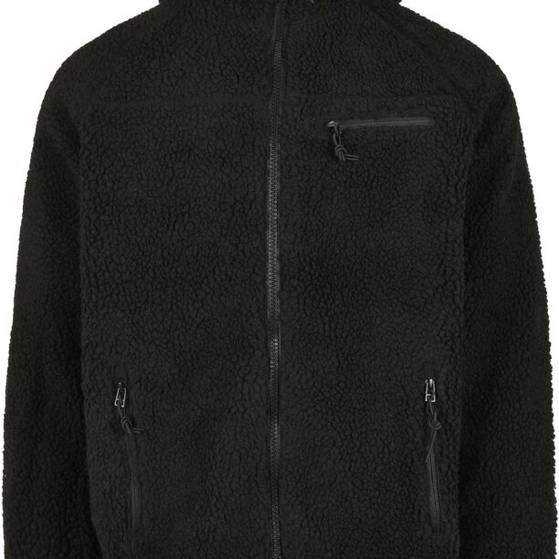 Brandit Jachetă  fleece  negru