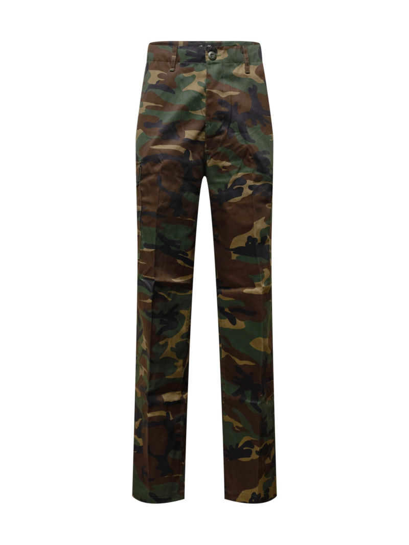 Brandit Pantaloni cu buzunare  bleumarin / kaki / verde stuf / verde închis