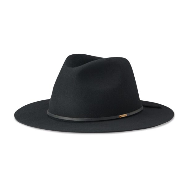 Brixton Pălărie 'WESLEY FEDORA'  negru