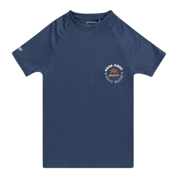 Brunotti Kids Tricou funcțional  albastru marin / portocaliu / alb