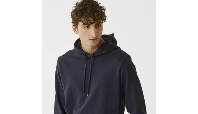 By Garment Makers The Organic Hood Sweatshirt Jones - imagine 6