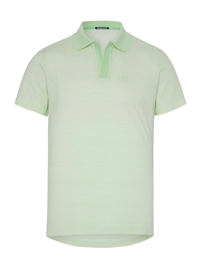 CHIEMSEE Tricou  verde deschis / alb