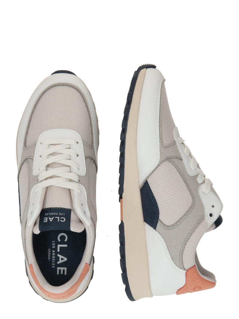 CLAE Sneaker low 'JOSHUA'  alb kitt / bleumarin / gri / alb